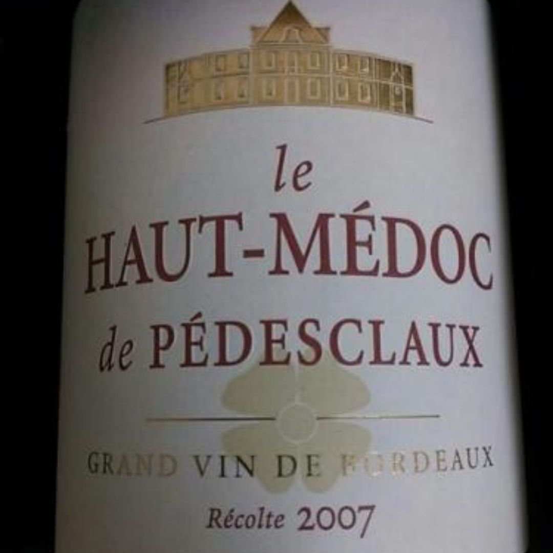 百德诗歌上梅多克干红Chateau Pedesclaux Le Haut Medoc de Pedesclaux
