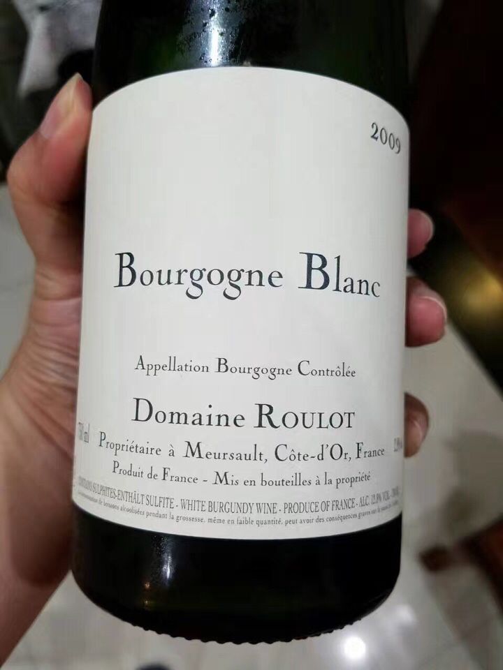 卢洛庄园勃艮第干白Domaine Roulot Bourgogne Blanc