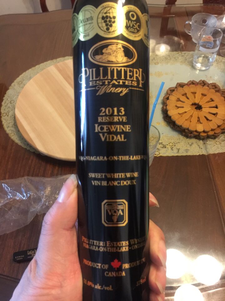 皮利泰里威代尔冰白起泡酒Pillitteri Estates Winery Vidal Sparkling Icewine