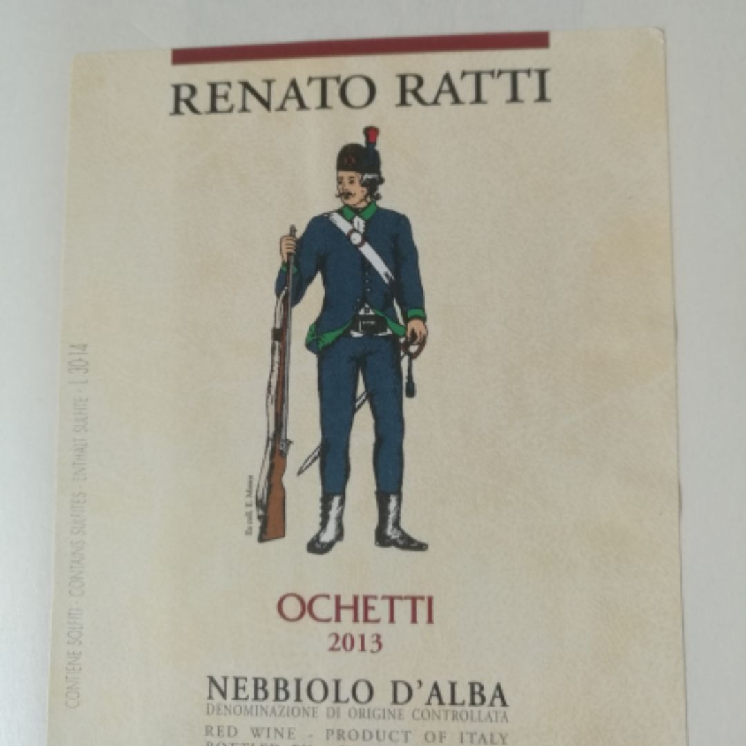 雷纳多拉蒂欧切蒂内比奥罗干红Renato Ratti Ochetti Nebbiolo d'Alba