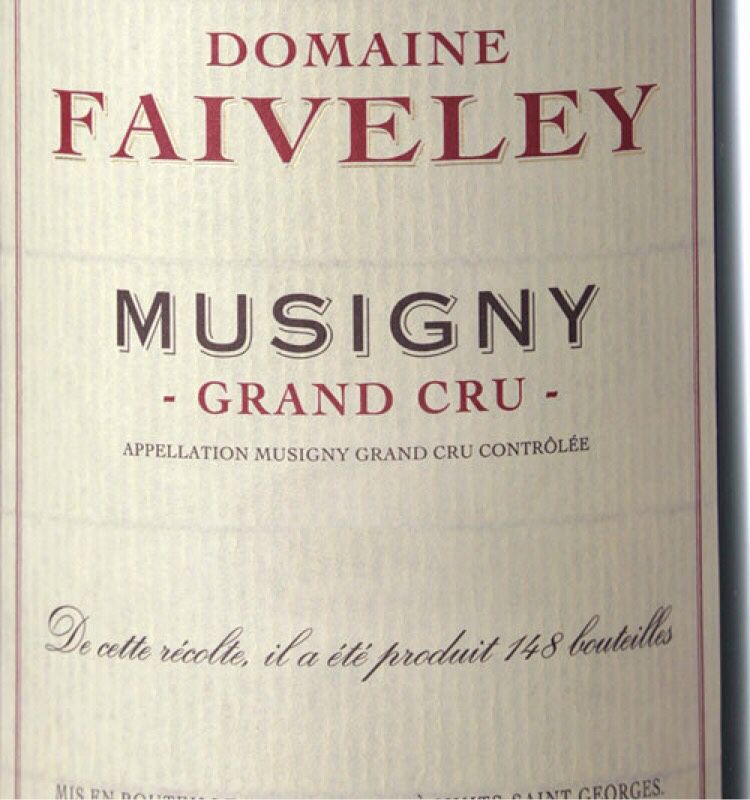 法维莱慕西尼园干红Domaine Faiveley Musigny
