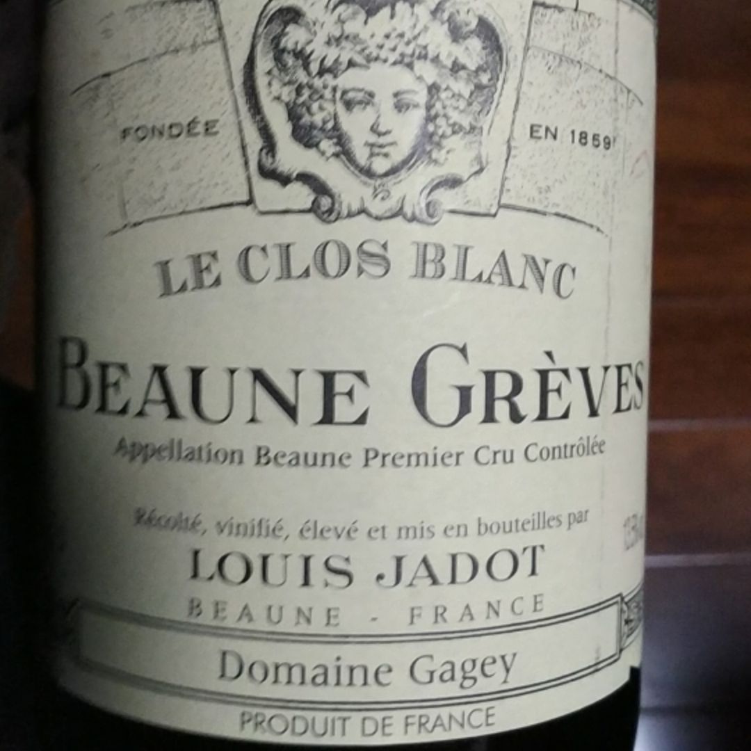 路易亚都格雷芙园干白Louis Jadot Beaune Greves Blanc
