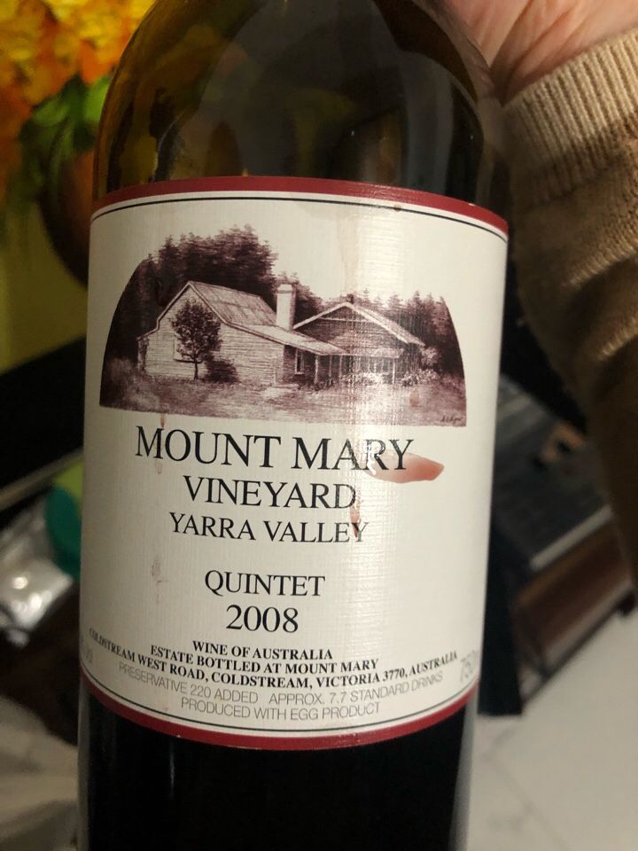 玛丽山卡本内干红Mount Mary Vineyard Cabernets
