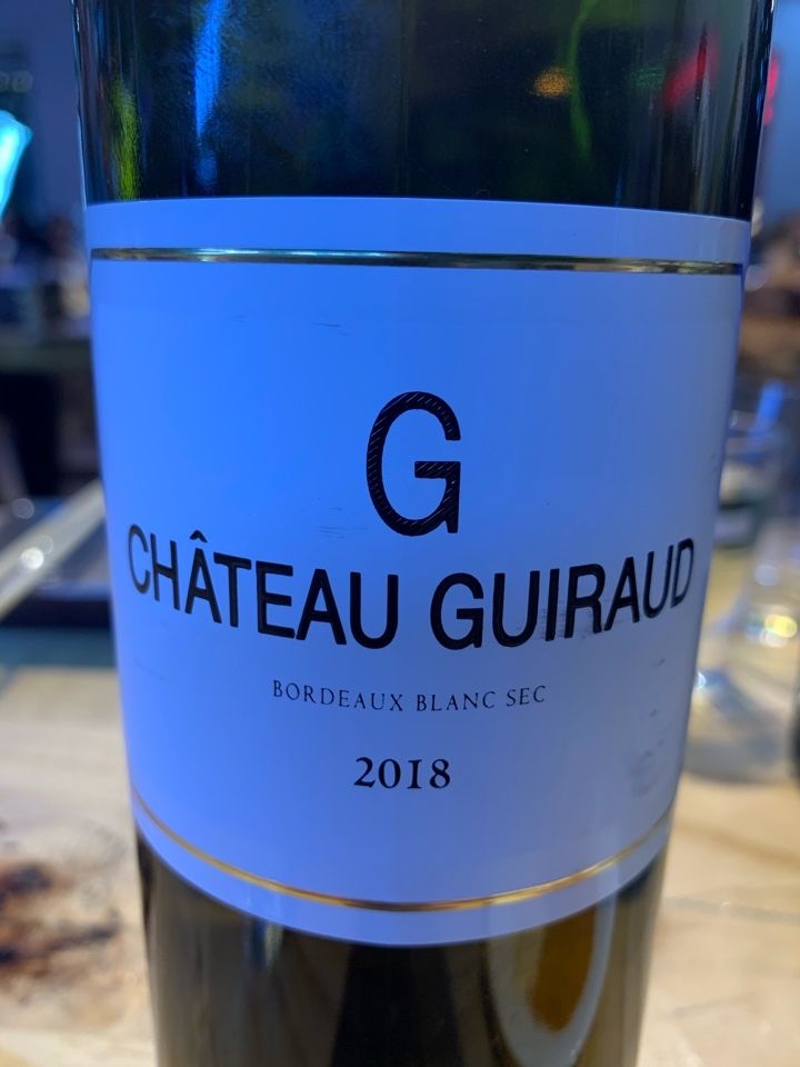 芝路酒庄干白葡萄酒Le G de Chateau Guiraud