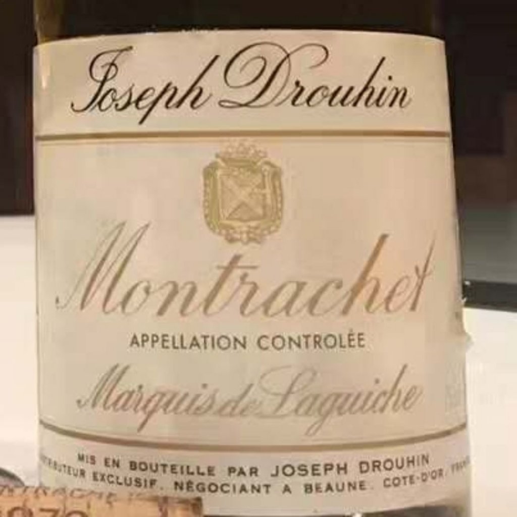 约瑟夫杜鲁安蒙哈榭拉格维奇园干白Joseph Drouhin Chassagne-Montrachet Marquis de Laguiche